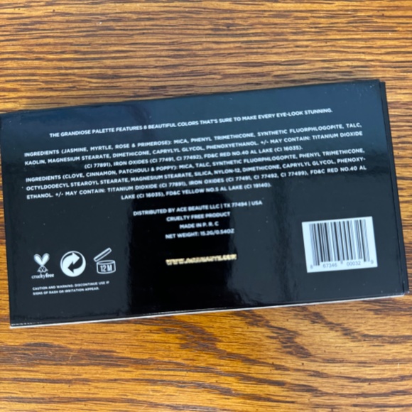 ACE BEAUTE GRANDIOSE PALETTE EYE MAKEUP - Picture 3 of 3